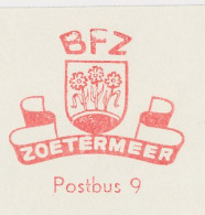 Meter Cover Netherlands 1962 Margarine Factory - Butter - Flowers - Zoetermeer - Alimentazione