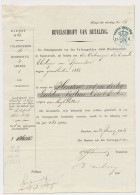 Fiscaal Stempel - Bevelschrift Inlaagpolder 1865 + Aanslagbiljet - Revenue Stamps