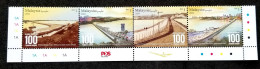 Malaysia Singapore Joint Issue 100th Anniversary Of Johor Causeway 2024 Bridges Bridge (stamp Plate) MNH - Malaysia (1964-...)