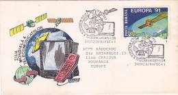 SCIENCE, TELECOM, INTERNATIONAL TELECOMMUNICATIONS DAY, SPECIAL COVER, 1993, ROMANIA - Telekom