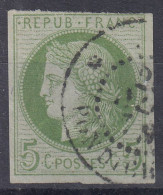 TIMBRE COLONIES GENERALES CERES N° 17 RARE CACHET PONDICHERY INDE - Cérès