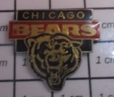 811J Pin's Pins / Beau Et Rare / SPORTS / CLUB FOOTBALL AMERICAIN CHICAGO BEARS - Calcio
