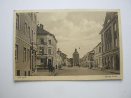 BERNAU , Strasse   , Schöne Karte Um 1939 - Bernau