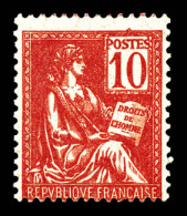 N°116, 10c Rouge Type II. TB  Qualité: **  Cote: 300 Euros - 1900-02 Mouchon