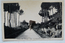 TORRE DEL GRECO NAPOLI - VILLA LA GINESTRA COMM. V. PISCOPO  1933 - Torre Del Greco