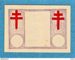 RARISSIME - REUNION - Original D'un Essai D'impression  Billet De Nécessité 50 Centimes (1943) - Croix De Lorraine - Réunion