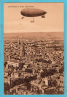 NEDERLAND Prentbriefkaart Zeppelin De Parseval V 1920 's Gravenhage - Den Haag ('s-Gravenhage)