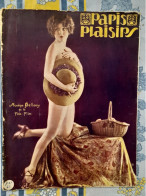 REVUE PARIS PLAISIRS N°83 MAI 1929 MADGE BELLAMY - 1900-1949