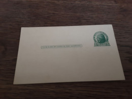 États-Unis Entier Postale Avec Jefferson - ...-1900