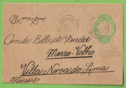 História Postal - Filatelia - Stamps - Timbres - Cover - Letter - Philately - Conde Belli De Serdes - Brasil - Other & Unclassified