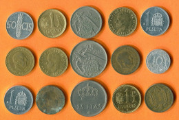 SPAIN Coin SPANISH Coin Collection Mixed Lot #L10231.1.U.A - Andere & Zonder Classificatie