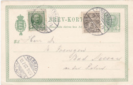 DANMARK - DANIMARCA  - CARTOLINA  POSTALE  -  VIAGGIATA - 1907 - Interi Postali