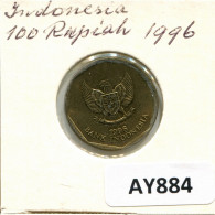 100 RUPIAH 1996 INDONESIA Moneda #AY884.E.A - Indonesien