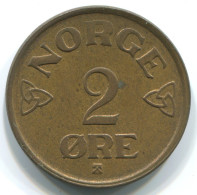 2 ORE 1956 NORWAY Coin #WW1061.U.A - Norwegen