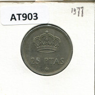 25 PESETAS 1975 ESPAGNE SPAIN Pièce #AT903.F.A - 25 Pesetas