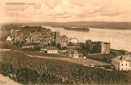 43517834 Ruedesheim Rhein Panorama Ruedesheim Rhein - Ruedesheim A. Rh.