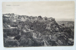 TIVOLI  - PANORAMA (RETRO TIMBRO ARCHITETTO MANFREDO D'URBINO MILANO) 1910 C. - Tivoli