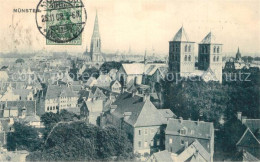 43517803 Muenster Westfalen Stadtblick Kirchen Muenster Westfalen - Muenster