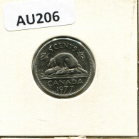 5 CENT 1977 KANADA CANADA Münze #AU206.D.A - Canada