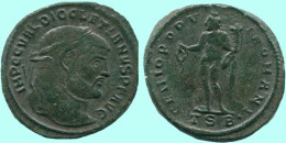 DIOCLETIAN THESSALONICA AD 299 GENIO POPV L I ROMANI 8.1g/28mm #ANC13108.80.F.A - La Tetrarchía Y Constantino I El Magno (284 / 307)