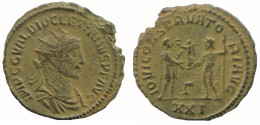 DIOCLETIAN ANTONINIANUS Antiochia Γ/xxi Ioviconserv 3.2g/22mm #NNN1703.18.D.A - The Tetrarchy (284 AD To 307 AD)