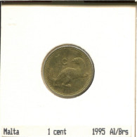 1 CENT 1995 MALTA Münze #AS633.D.A - Malta