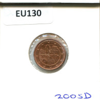 1 EURO CENT 2005 ALLEMAGNE Pièce GERMANY #EU130.F.A - Germania