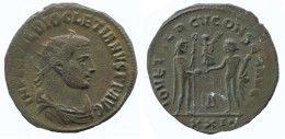 DIOCLETIAN ANTONINIANUS Antiochia Δ/xxi AD323 Iovetherc 3.9g/23mm #NNN1954.18.F.A - The Tetrarchy (284 AD To 307 AD)