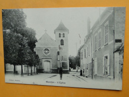 MANDRES Les ROSES -- L'Eglise -  ANIMEE - Mandres Les Roses