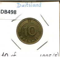 10 PFENNIG 1995 F BRD DEUTSCHLAND Münze GERMANY #DB498.D.A - 10 Pfennig