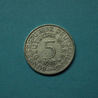 Bund 1959 G 5 Mark (Silberadler) (M5285 - 5 Mark