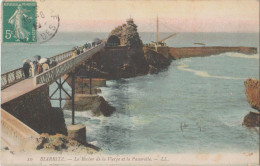 France - Biarritz - Le Rocher De La Vierge Et La Passerelle - TCV - Other & Unclassified