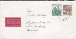 Austria Durch Eilboten EXPRÉS Label DORNBIRN 1973 Cover Brief Via Brotype KØBENHAVN OMK. (26) NÆSTVED Denmark - Storia Postale