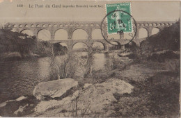 France - Le Pont Du Gard (aqueduc Romain) Vu De Face - TCV - Other & Unclassified