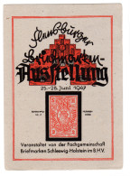 Ereigniskarte: Flensburger Briefmarken Ausstellung 1947 - Otros & Sin Clasificación