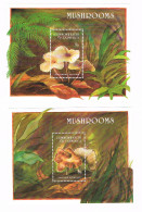 Dominica  2 Blocks Pilze - Mushrooms