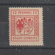 Görlitz 8y ("kleine Kreise"), Geprüft Kunz BPP, ** (MNH) - Altri & Non Classificati