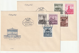 DDR-FDC: Wiederaufbau Historischer Gebäude (1955)  - Altri & Non Classificati