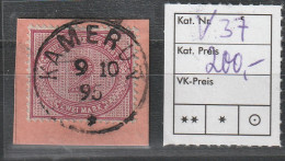 Kamerun Vorläufer V37, Briefstück - Cameroun