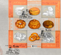 Ukraine FDC: Brotsorten (Block) - Ukraine