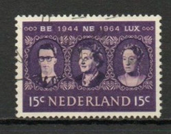 Netherlands, 1964, BENELUX 20th Anniv, 15c, USED - Oblitérés