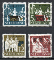 Netherlands, 1963, Kingdom 150th Anniv, Set, USED - Oblitérés