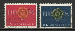 Netherlands, 1960, Europa CEPT, Set, USED - Gebraucht