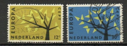 Netherlands, 1962, Europa CEPT, Set, USED - Gebruikt