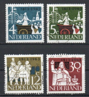 Netherlands, 1963, Kingdom 150th Anniv, Set, USED - Oblitérés