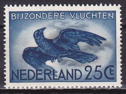 Netherlands, 1958, Crow In Flight, 25c, MNH - Airmail