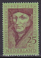 Netherlands, 1969, Desiderius Erasmus, 25c, MNH - Nuevos