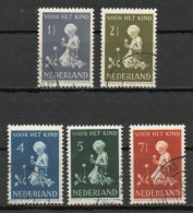 Netherlands, 1940, Child Welfare, Set, CTO - Usados