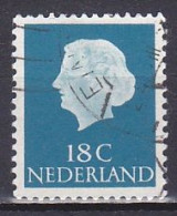 Netherlands, 1965, Queen Juliana, 18c, USED - Oblitérés