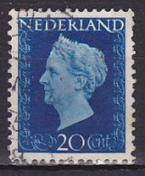 Netherlands, 1947, Queen Wilhelmina, 20c, USED - Usados